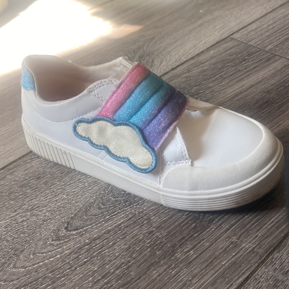 Girls Tucker + Tate Velcro tennis shoes